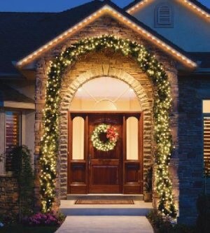 Veron Company holiday lighting display