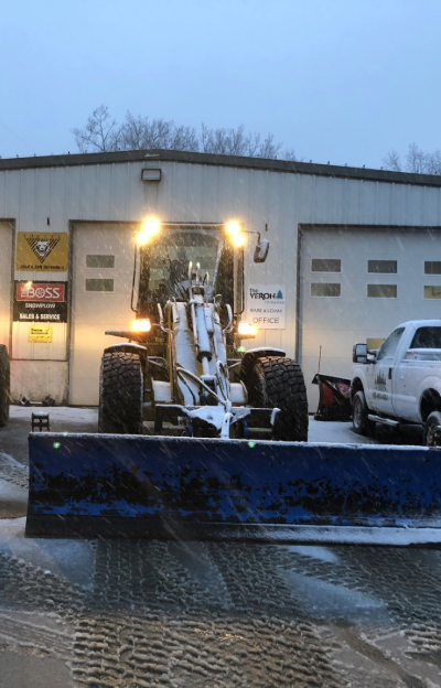 Winter snow plowing services in Massachusetts