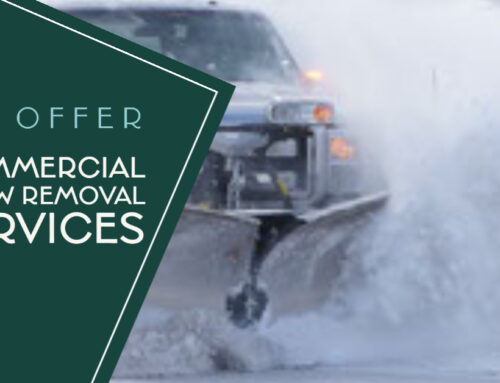 We Offer Commercial Snow Removal Services