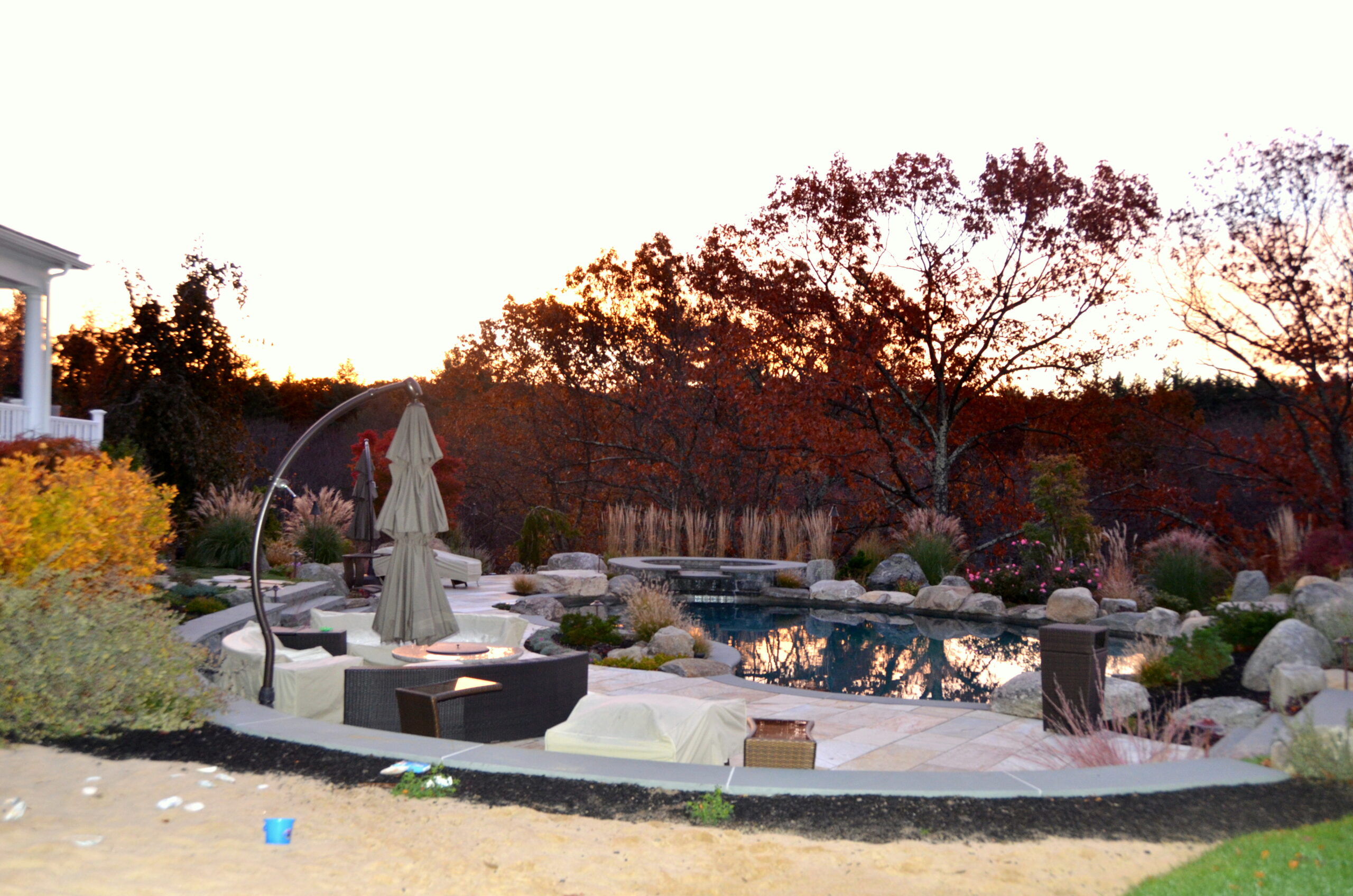 Pool in Fall retouched