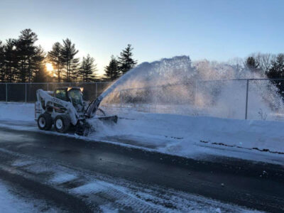 Walkway snow clearing Massachusetts