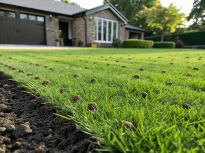 Lawn core aeration company in MA